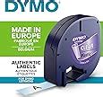 Ruban Dymo Pour Etiqueteuses Letratag Mm X M Noir Sur Fond