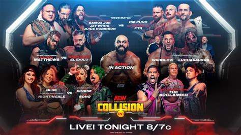 Aew Collision Preview Full Card June 17 2023 • Aipt