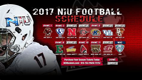 Niu Football 2017 Schedule Announced Data Src Hd - 2017 Nebraska ...