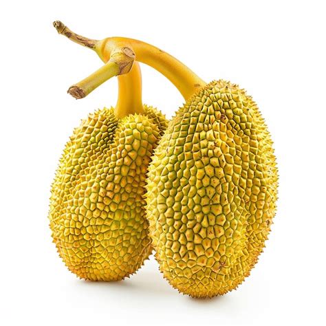 Premium Photo Ripe Jackfruit On White Background