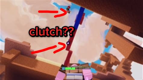 The 1v1 Gamemode… Insane Clutch Roblox Bedwars Youtube