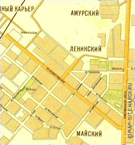 Интерактивная карта Комсомольска-на-Амуре