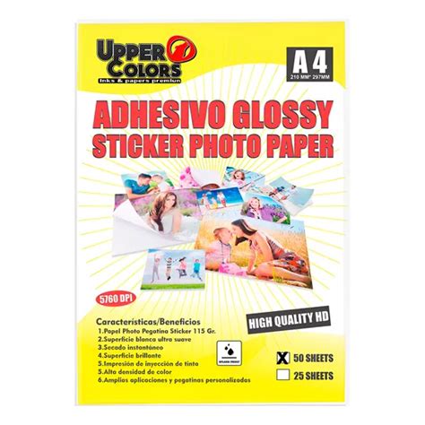 Nome Do Papel Adesivo Para Imprimir - Papel Adesivo Para Imprimir | MercadoLibre 📦