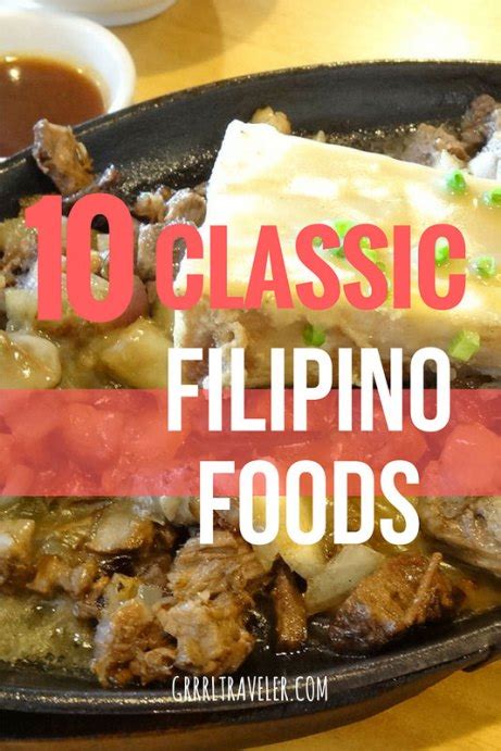 10 Must Try Classic Filipino Foods Grrrl Traveler