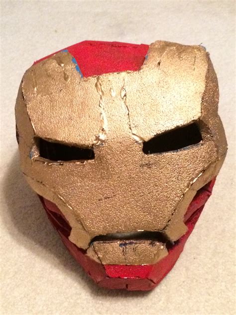 Foam Iron Man Helmet Cheap Version 5 Steps Instructables