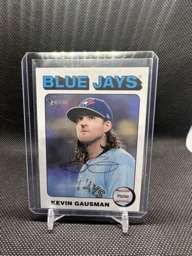 Topps Heritage Kevin Gausman White Border Toronto Blue Jays