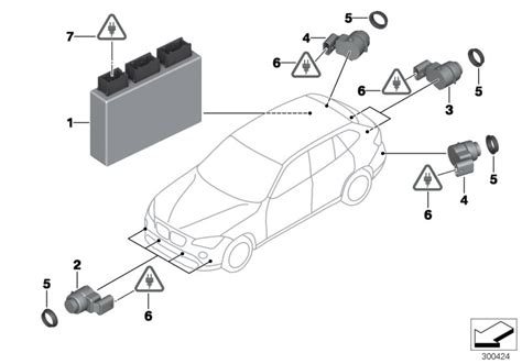 BMW X1 Control Unit PDC 66209252638 Genuine BMW Part