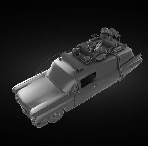 Free STL file Ghostbusters car 🚗・Model to download and 3D print・Cults