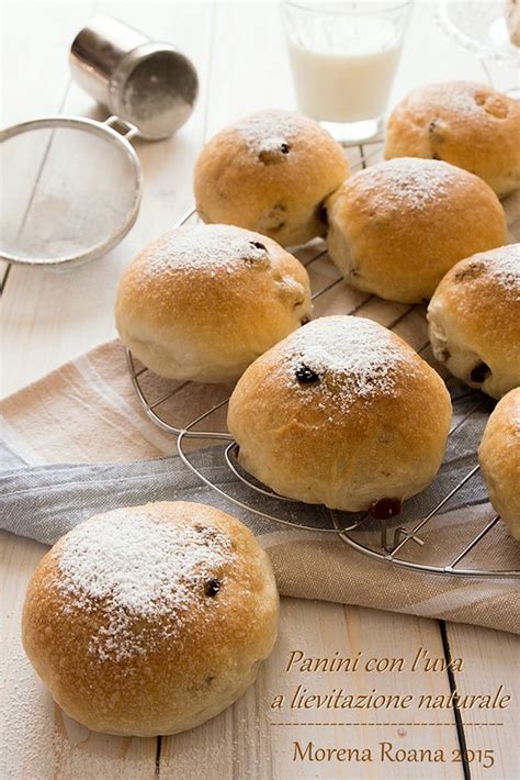 Menta E Cioccolato Panini Con L Uvetta A Lievitazione Naturale O Con