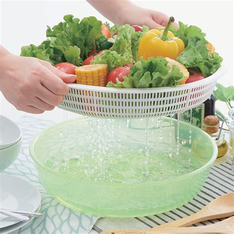 【楽天市場】水切りかご 卓上水切り 野菜水切り ふた付き プラスチック製 （ キッチン用品 キッチン雑貨 野菜水きり 水切り 蓋付き 受け皿