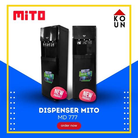 Jual COD READY Dispenser Mito MD 777 Dispenser Mitochiba Galon