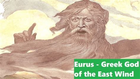 Eurus - Greek God of the East Wind - GreekEdu