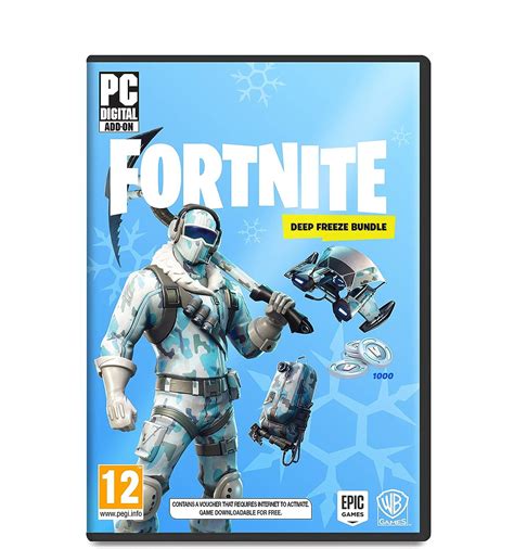 Fortnite Deep Freeze Bundle Pc Dvd Amazonfr Jeux Vidéo