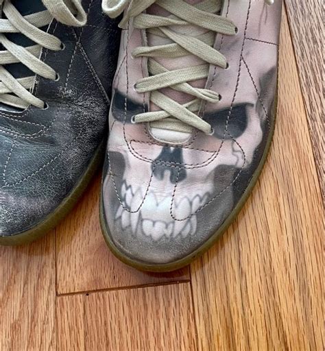 Maison Margiela Aw2006 Maison Margiela Replica Skull Gat Low Top