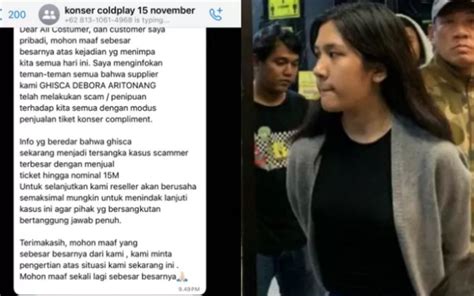 Mahasiswi Cantik Kampus Trisakti Diduga Tipu Tiket Coldplay Raup Rp