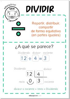 Dividir Estrategias Ejercicios Matematicas Primaria Estrategias