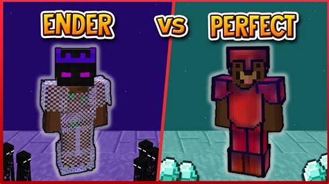 Hypixel Skyblock Ender Armor Vs Perfect Armor Youtube