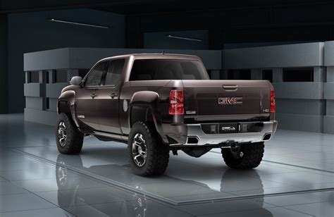 Garage Car General Motors Will Unveil A Gmc Sierra All Terrain Hd Concept Truck