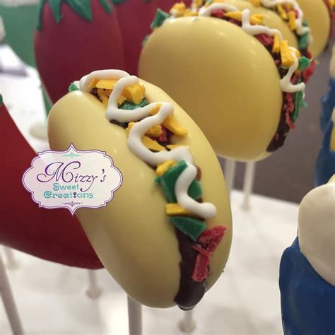 Taco Cake Pops Quiero Tacos