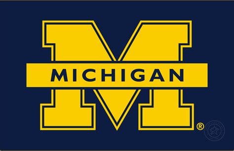 Michigan Wolverines Logo - Alt on Dark Logo - NCAA Division I (i-m) (NCAA i-m) - Chris Creamer's ...