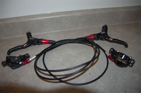 2010 Avid Elixir CR Brakeset CARBON LEVERS With Rotors For Sale