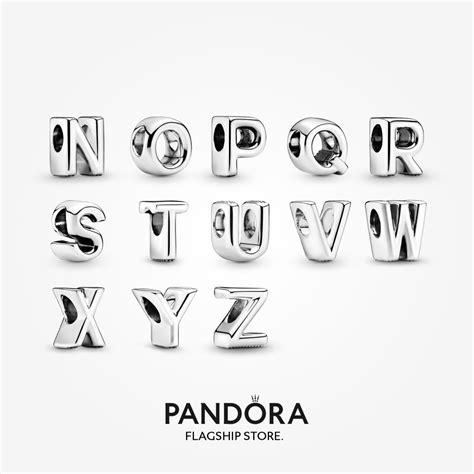 Pandora Letter Alphabet Charm Shopee Malaysia