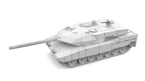 Free 3d Leopard 2ax Model Turbosquid 2243286