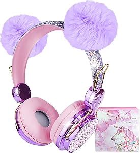 Kopfh Rer F R Kinder Bluetooth Kinderkopfh Rer Leichte Flauschige Ear