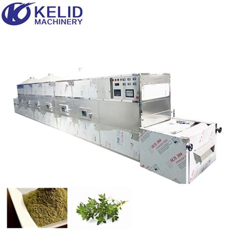 Microwave Tea Leaves Sesame Chili Spice Powder Drying Sterilization