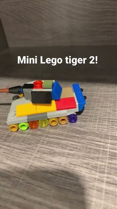 Mini Lego Tiger 2 Youtube