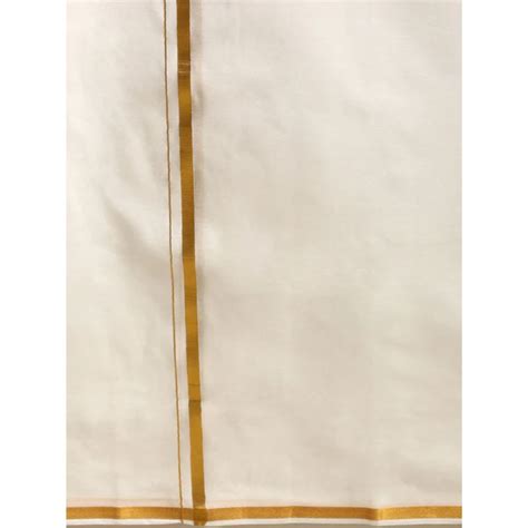 Mens Wedding Set Cream Regular Dhoti Shirt Towel Arathi 1 2 Send