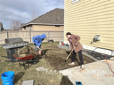 How to Build a DIY Backyard Patio with Pavers - Keeping it Simple