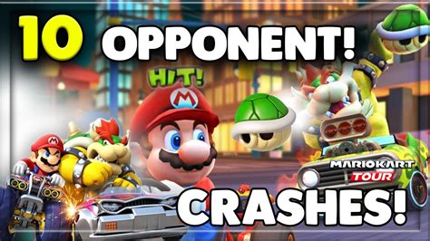 Cause Opponents To Crash In A Single Race Mario Kart Tour Tour