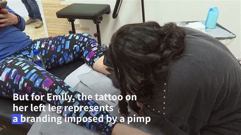 Tattoos Cover Up Painful Pasts For Us Sex Trafficking Victims Video