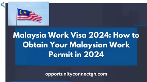 Malaysia Work Visa How To Obtain Your Malaysian Work Permit In