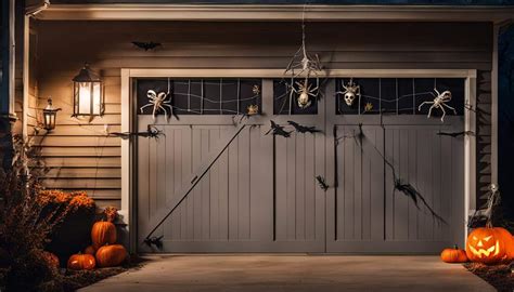 Create Spooky Fun With DIY Halloween Garage Door Decorations