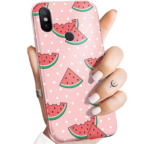 ETUI DO XIAOMI MI A2 LITE WZORY ARBUZ Z ARBUZEM MELON OBUDOWA POKROWIEC