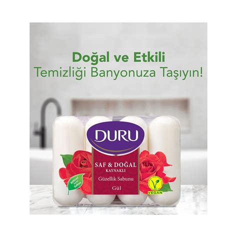 Duru Güzellik Sabunu Saf Doğal Gül 280gr Fiyatı