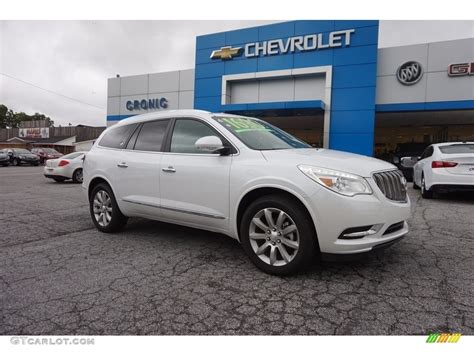 2017 White Frost Tricoat Buick Enclave Premium Awd 115450010 Photo 7