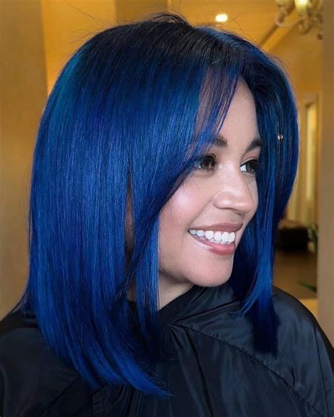 10 Royal Blue Hairstyles That Prove Blue Is The New Beautiful Dose Of