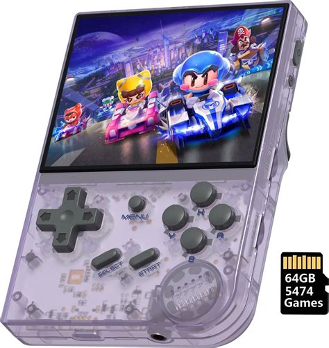 RG35XX Handheld Game Console Opendingux System 3 5 Inch IPS Screen