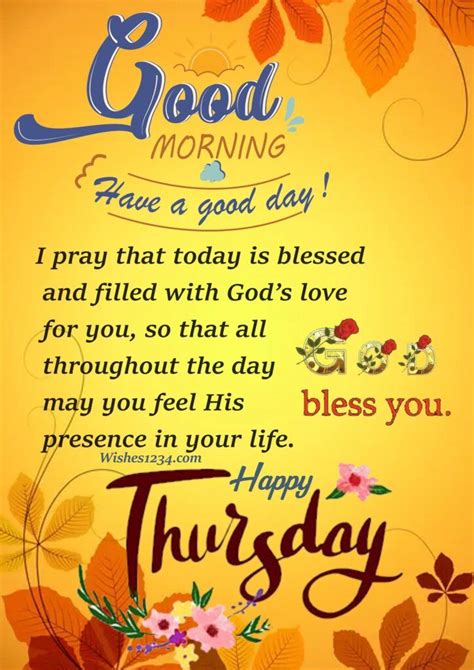 Thursday Morning Quotes And Thursday Blessings With Images