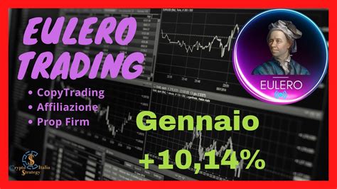 10 Mensile Con EULERO TRADING Copy Trading Prop Firm E Affiliazione