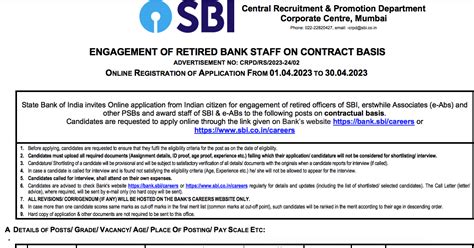 Sbi Recruitment Channel Manager Facilitator