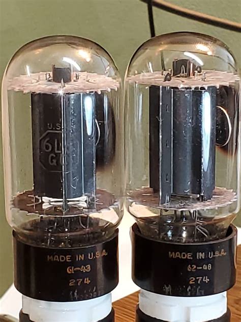 L Gc Rca Black Plates Tightly Matched Pair Nos Nib Reverb