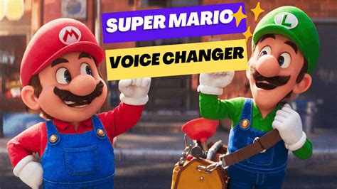 4 Ways To Make Your Voice Sound Like Super Mario