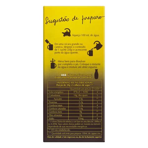 Cappuccino Classic Sachê 3 CoraÇÕes 200g