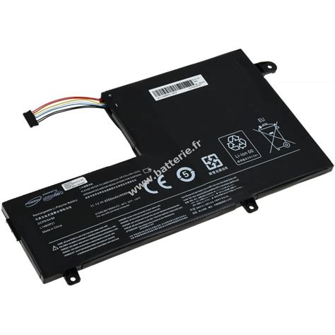 Batterie Pour Ordinateur Portable Lenovo Ideapad Flex 3 1435 Yoga 500