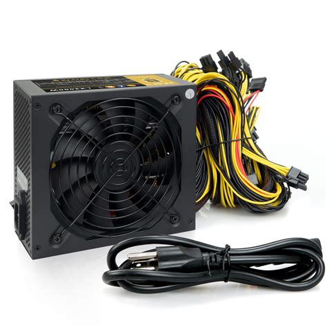 Buy W Mining Power Supply Psu Absky Mining Rig Psu Atx Pc Power