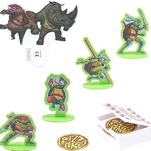 Amazon Decoset Teenage Mutant Ninja Turtles Pizza Power Cake